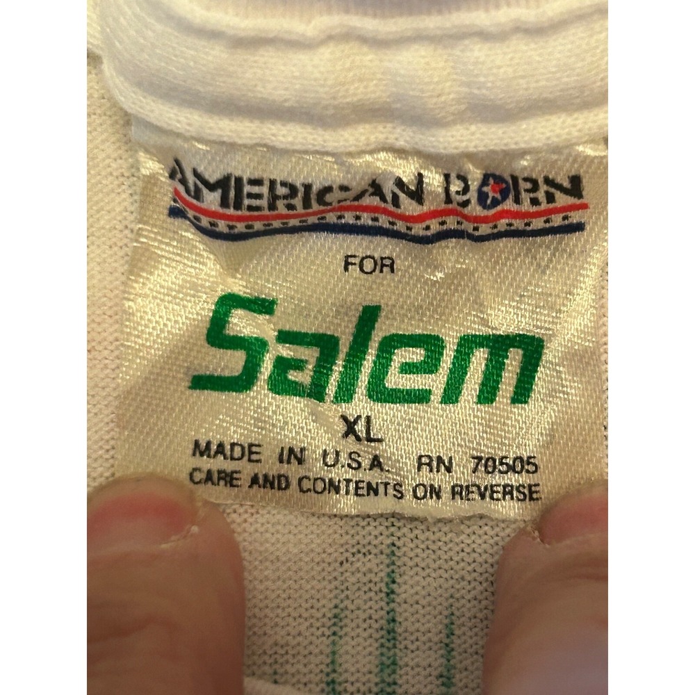 VTG 90s Salem Cigarettes Escape the Fresh Side T Shirt Size XL Single Stitch - Picture 5 of 7